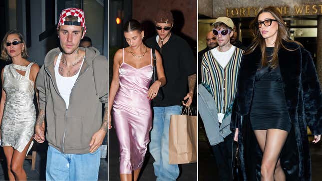 Bild für Artikel mit dem Titel „Die gegensätzlichen Outfits von Hailey und Justin Bieber“ lösen eine wahnsinnig heftige Internetdebatte aus